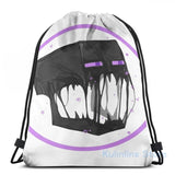 Enderman Sticker USB Charge Backpack - School & Travel Laptop Bag
