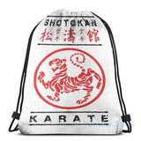 Funny Shotokan Karate USB Charge Backpack School Travel Laptop Bag