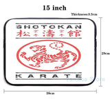 Funny Shotokan Karate USB Charge Backpack School Travel Laptop Bag