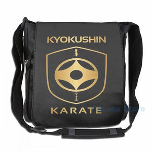 Kyokushin USB Charge Backpack Funny Graphic Print School Laptop Bag