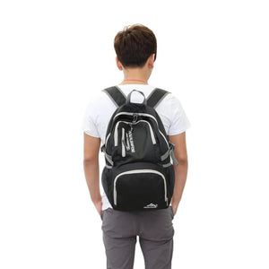 Outdoor Sports Backpack Travel Shoulder Bag Anti-Thief Double-Head Zipper