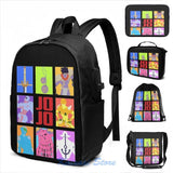 JoJos Bizarre Adventure - USB Charge Backpack for School and Travel