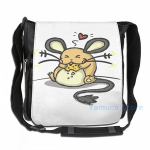 Dedenne Snack Time USB Charge Backpack School bags Travel laptop bag