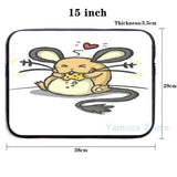 Dedenne Snack Time USB Charge Backpack School bags Travel laptop bag