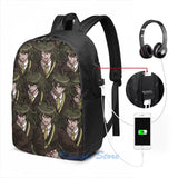 Gonta Gokuhara USB Charge Backpack School Travel Laptop Bag