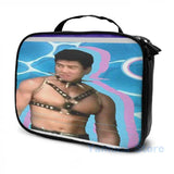 Funny Graphic print VAPORWAVE USB Charge Backpack School Travel Laptop Bag