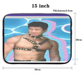 Funny Graphic print VAPORWAVE USB Charge Backpack School Travel Laptop Bag