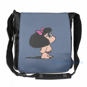 Mafalda Graphic Print Swimsuit USB Charge Backpack