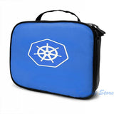 Funny Graphic Print Kubernetes USB Charge Backpack