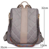 Waterproof Women Backpack Oxford Cloth Shoulder Bags Large School Bags for Girls