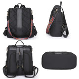 Waterproof Women Backpack Oxford Cloth Shoulder Bags Large School Bags for Girls