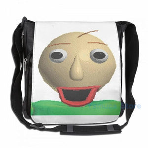 Happy Baldi Graphic Print USB Charge Backpack Men School Travel Laptop Bag
