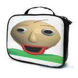 Happy Baldi Graphic Print USB Charge Backpack Men School Travel Laptop Bag