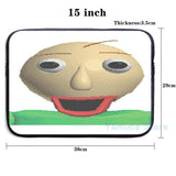 Happy Baldi Graphic Print USB Charge Backpack Men School Travel Laptop Bag