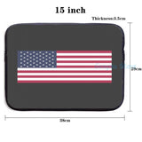 USA Flag Graphic Print USB Charge Backpack