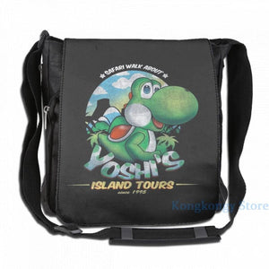 Yoshi's Island Tours USB Charge Backpack School Travel Laptop Bag