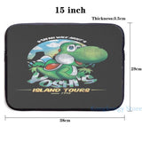 Yoshi's Island Tours USB Charge Backpack School Travel Laptop Bag