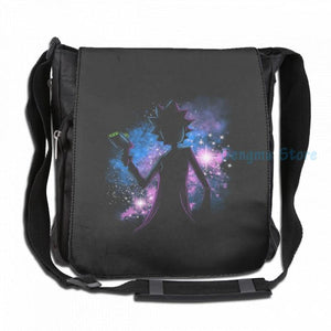 Funny Graphic Galaxy Rick USB Charge Backpack School Bag