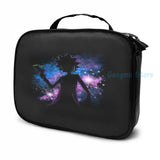 Funny Graphic Galaxy Rick USB Charge Backpack School Bag