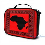 Africa Map USB Charge Backpack Men Women Travel Laptop Bag