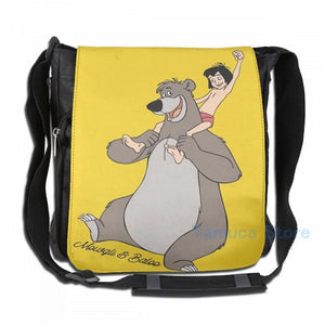 Funny Graphic Mowgli Baloo Shirt Sticker Mask USB Charge Backpack