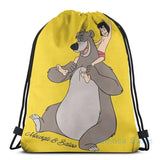 Funny Graphic Mowgli Baloo Shirt Sticker Mask USB Charge Backpack