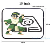 Graphic Print Toph Bei Fong USB Backpack for School and Travel
