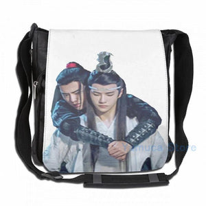 Funny Graphic print The Untamed Wu Ji USB Charge Backpack