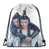 Funny Graphic print The Untamed Wu Ji USB Charge Backpack