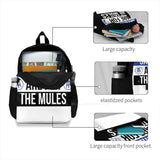 Saturdays Are For The Mules Travel Laptop Bagpack Bags