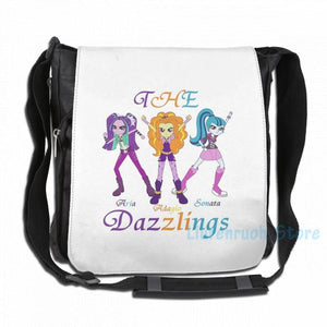 Funny Graphic Dazzlings USB Charge Backpack Men School Travel Laptop Bag