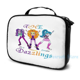 Funny Graphic Dazzlings USB Charge Backpack Men School Travel Laptop Bag
