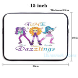 Funny Graphic Dazzlings USB Charge Backpack Men School Travel Laptop Bag