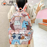 Animal Print School Bags for Girls Laptop Bags Travel Daypacks