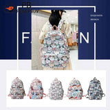 Animal Print School Bags for Girls Laptop Bags Travel Daypacks