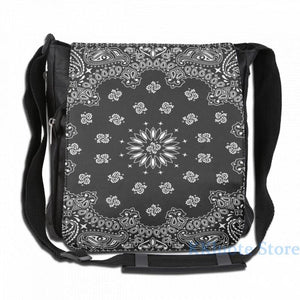 Funny Graphic Bandana USB Charge Backpack Men Women Travel Laptop Bag