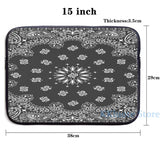 Funny Graphic Bandana USB Charge Backpack Men Women Travel Laptop Bag