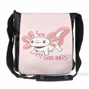 Funny Axolotl Baby USB Charge Backpack School Travel Laptop Bag