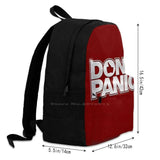 Dont Panic T-Shirt 3D Print Backpack Casual Bag Hitchhikers Guide