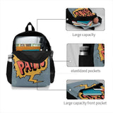 Teen College Student Backpack Laptop Travel Bags Dont Panic