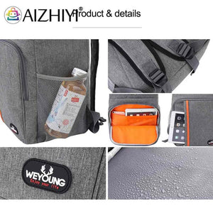 18L Thermal Backpack Waterproof Picnic Refrigerator Lunch Bag