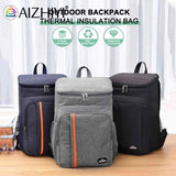 18L Thermal Backpack Waterproof Picnic Refrigerator Lunch Bag