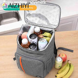 18L Thermal Backpack Waterproof Picnic Refrigerator Lunch Bag