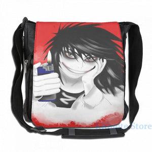 Funny Jeff the killer USB Charge Backpack School bag Travel laptop bag