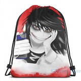 Funny Jeff the killer USB Charge Backpack School bag Travel laptop bag