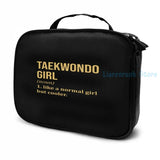 Funny Taekwondo USB Charge Backpack Men Women Travel Laptop Bag