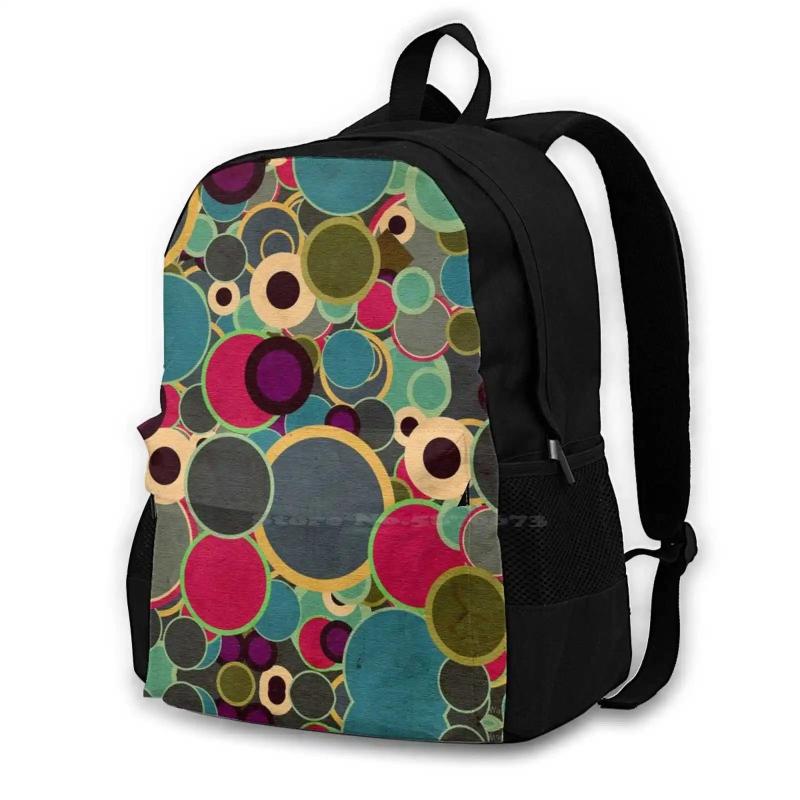 Polka Dot College Student Backpack