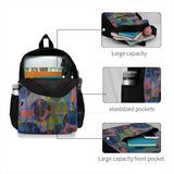 Galaxy Planets Space Intergalactic Travel Laptop Bagpack Bags