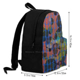 Galaxy Planets Space Intergalactic Travel Laptop Bagpack Bags