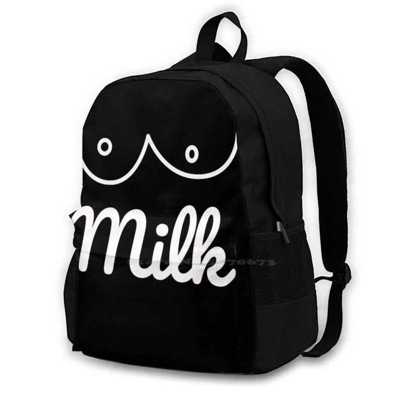 Teenage Girls School Laptop Bag Milk Design